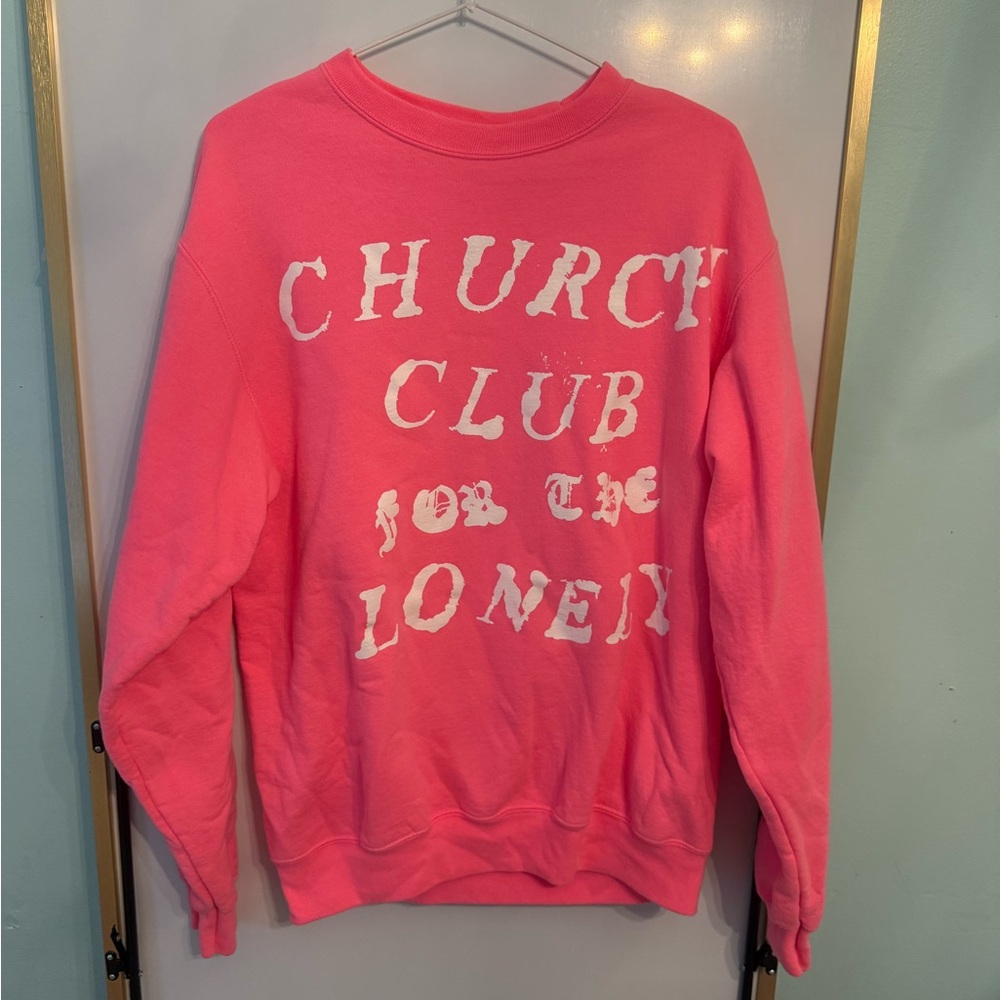 Nessa Barrett “Church Club For The Lonely” Sweater, Size M